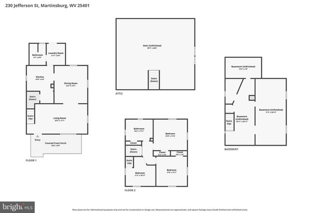 230 JEFFERSON ST, Martinsburg, WV 25401