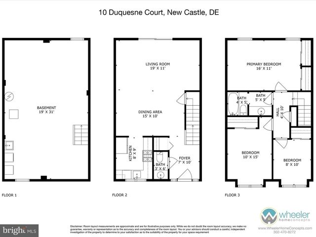 10 DUQUESNE CT, New Castle, DE 19720