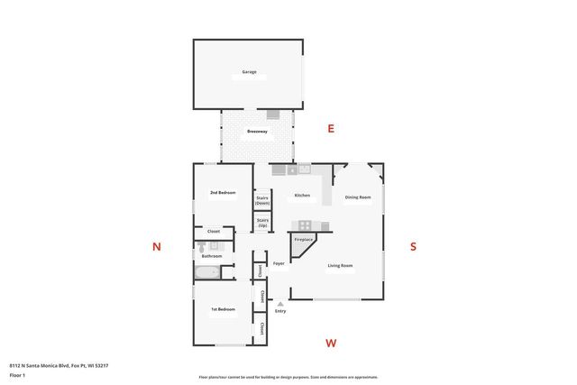 8112 N Santa Monica BOULEVARD, Fox Point, WI 53217