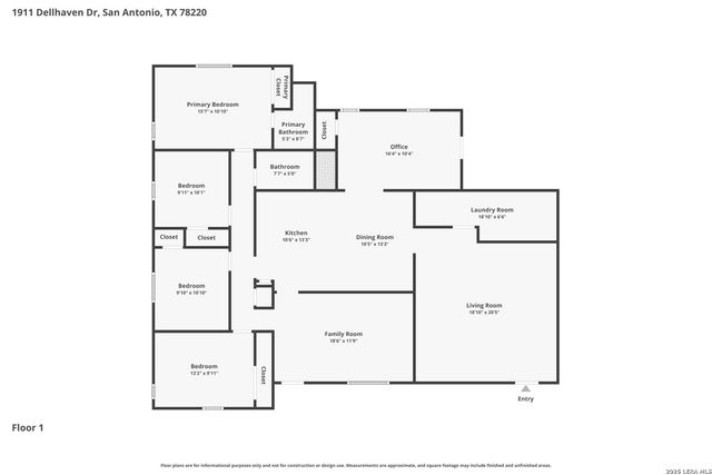 1911 DELLHAVEN DR, San Antonio, TX 78220