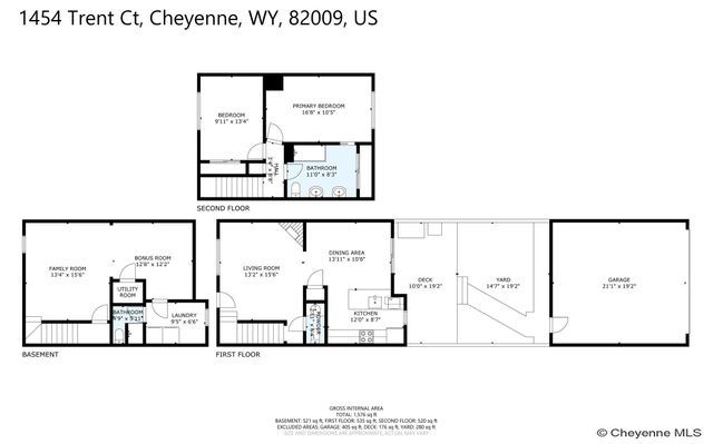 1454 TRENT CT, Cheyenne, WY 82009