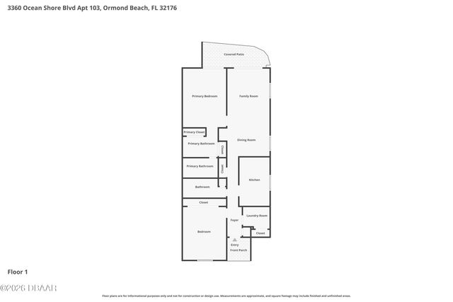 3360 Ocean Shore Blvd Apt 103, Ormond Beach, FL 32176