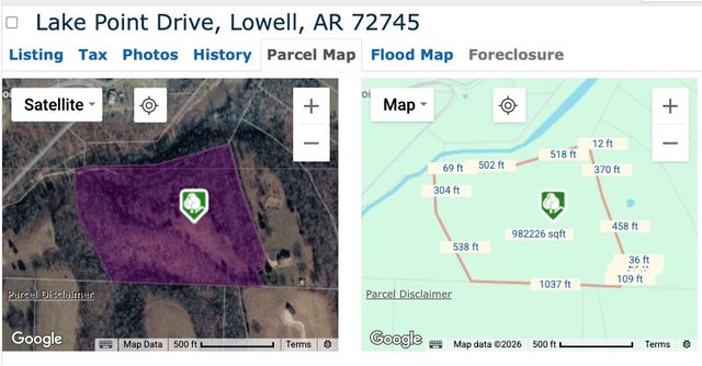 Lake Point Drive, Lowell, AR 72745