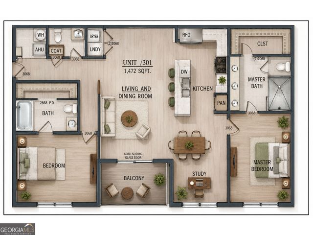 1050 Blair Lane 204, Peachtree City, GA 30269