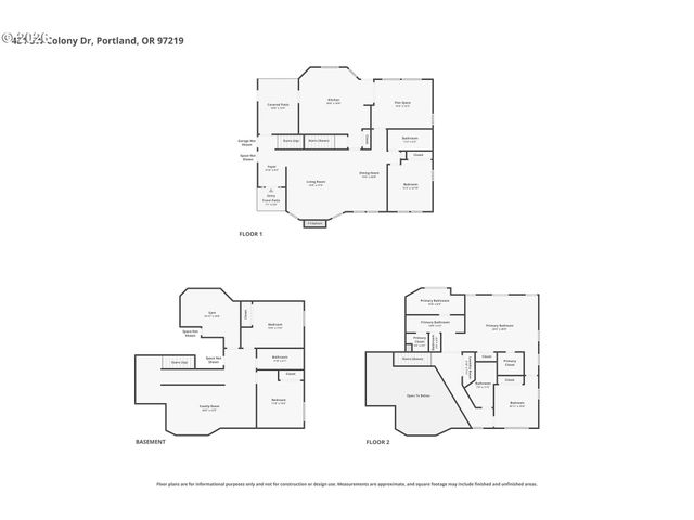 431 Sw COLONY Dr, Portland, OR 97219