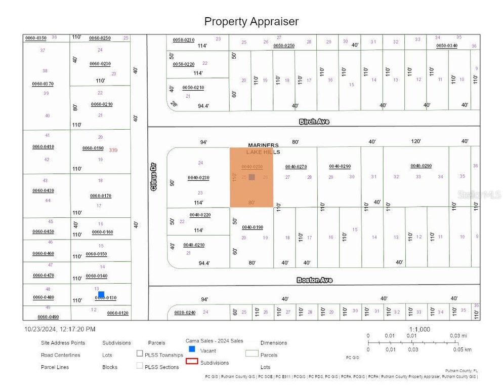 lot 25 BIRCH AVENUE, Interlachen, FL 32148