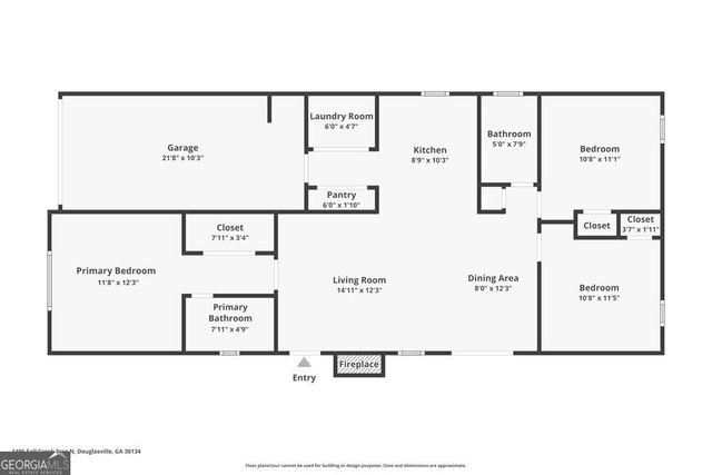 1486 Fall Creek Trace N, Douglasville, GA 30134