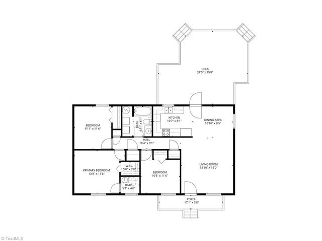 5204 Woodlane Drive, Julian, NC 27283