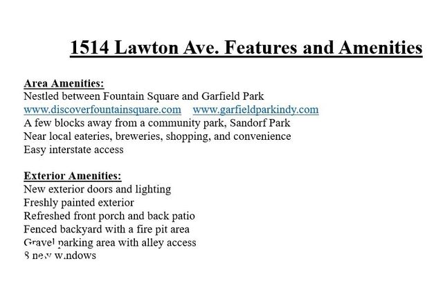 1514 Lawton Avenue, Indianapolis, IN 46203