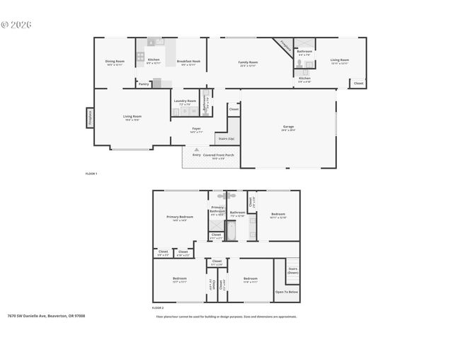 7670 Sw DANIELLE Ave, Beaverton, OR 97008