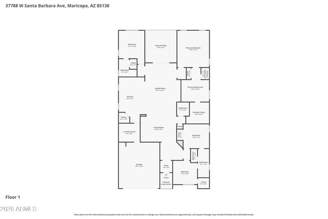 37788 W SANTA BARBARA Avenue, Maricopa, AZ 85138