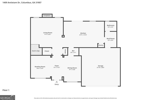 1409 Antietam Drive, Columbus, GA 31907