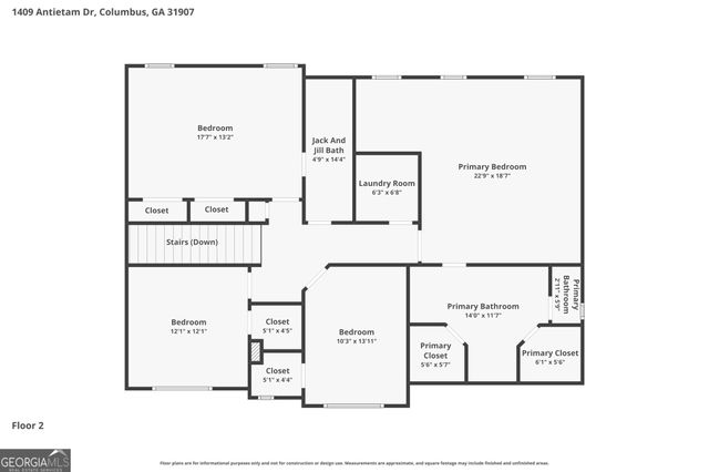 1409 Antietam Drive, Columbus, GA 31907