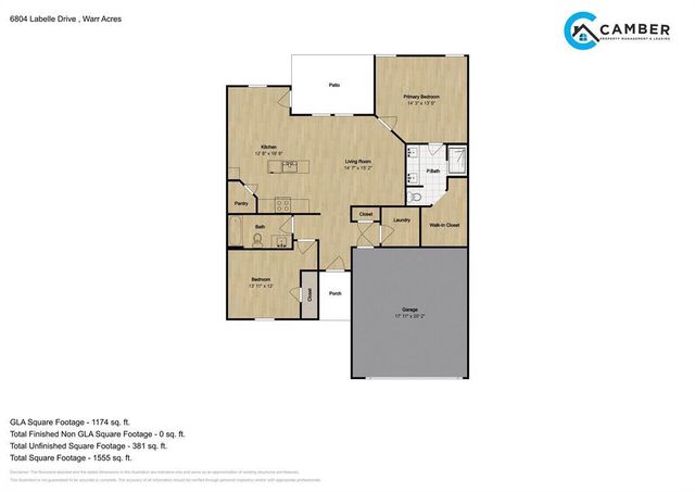 6928 Labelle Drive, Warr Acres, OK 73132