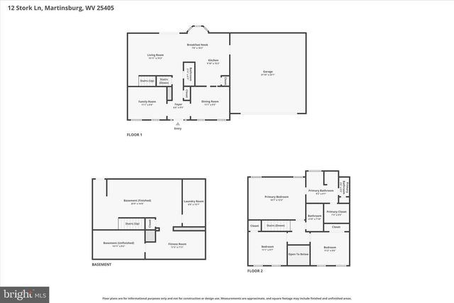 12 STORK LN, Martinsburg, WV 25405