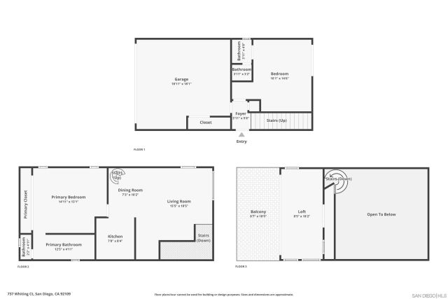 737 Whiting Court, San Diego, CA 92109