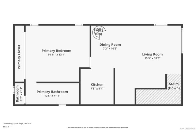 737 Whiting Court, San Diego, CA 92109