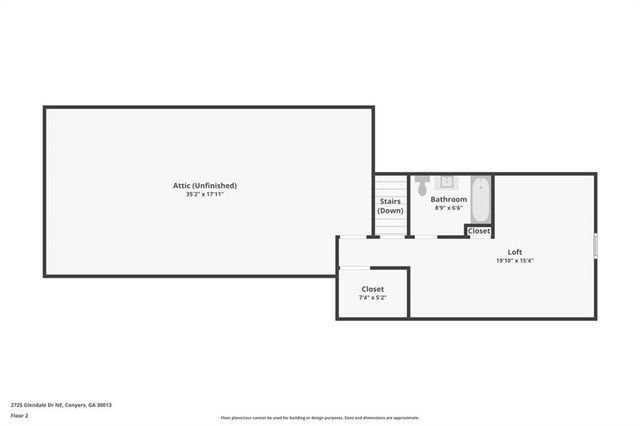 2725 Glendale Drive NE, Conyers, GA 30013