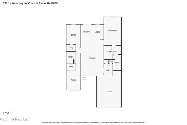 7312 N Downing Ln, Coeur D'alene, ID 83815