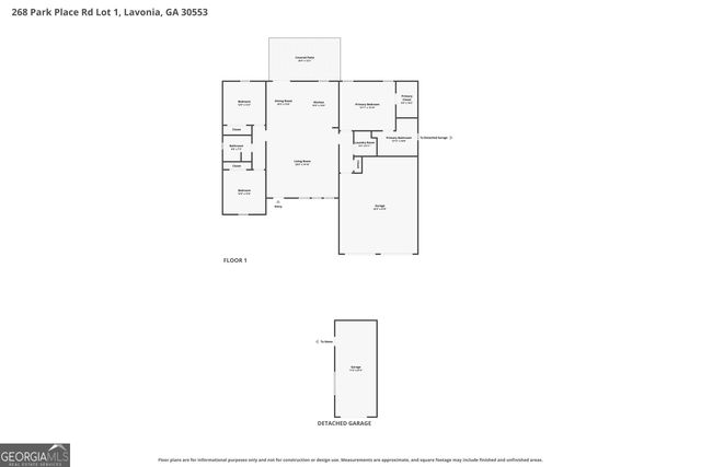 268 Park Place Drive, Lavonia, GA 30553