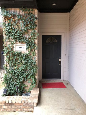 2414 FOREST BROOK D, Arlington, TX 76006