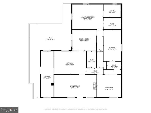 15366 BLACK HILL RD, Rixeyville, VA 22737