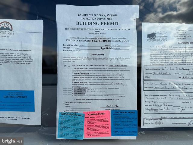 4919 VALLEY PIKE, Stephens City, VA 22655