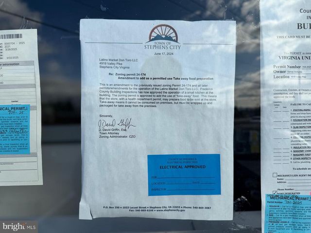 4919 VALLEY PIKE, Stephens City, VA 22655