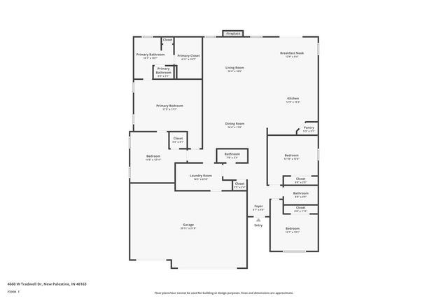 4660 W Tradwell Drive, New Palestine, IN 46163