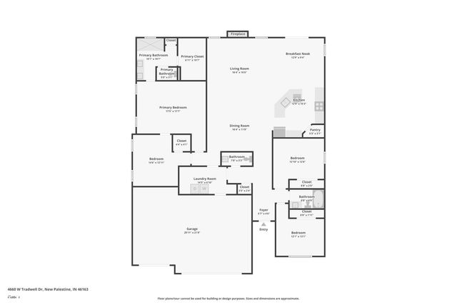 4660 W Tradwell Drive, New Palestine, IN 46163