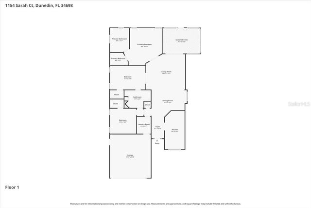 1154 SARAH COURT, Dunedin, FL 34698