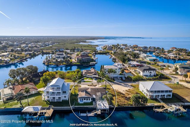 3409 Gulf Winds Circle, Hernando Beach, FL 34607