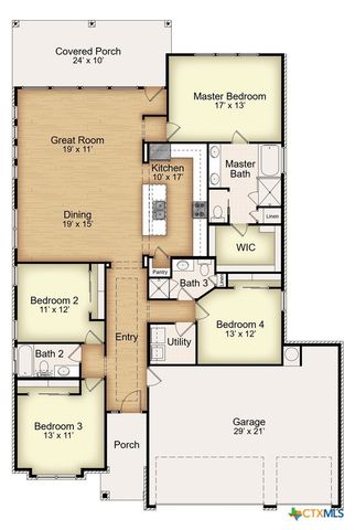 7017 Caladium Drive, Temple, TX 76502