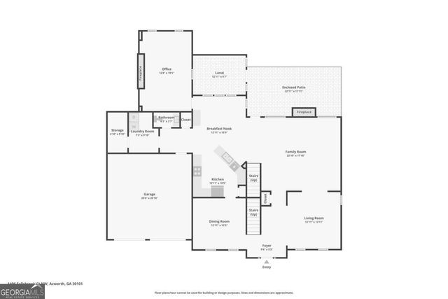 1496 Fallsbrook Court NW, Acworth, GA 30101