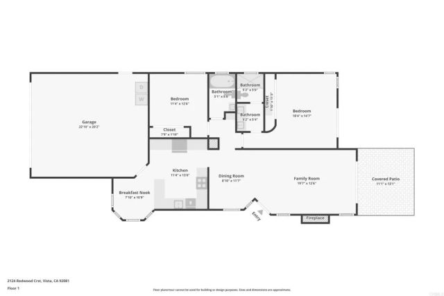 2124 Redwood Crst, Vista, CA 92081