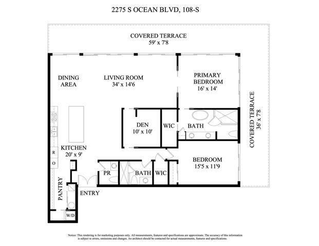 2275 S Ocean Boulevard 108s, Palm Beach, FL 33480