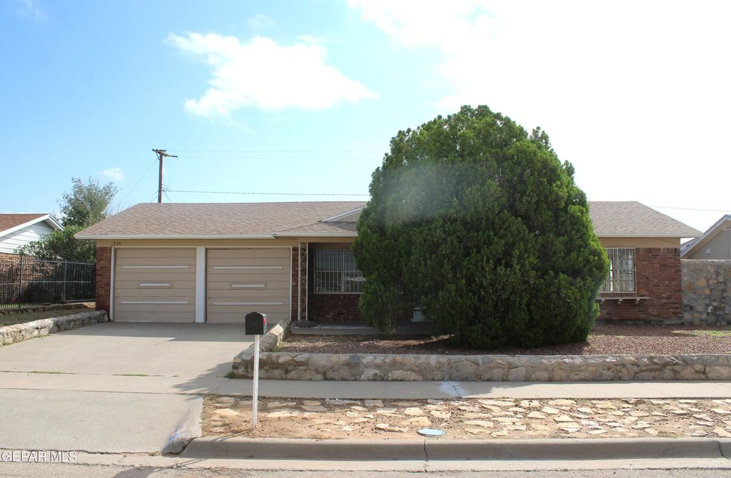 3518 GLASGOW Road, El Paso, TX 79925