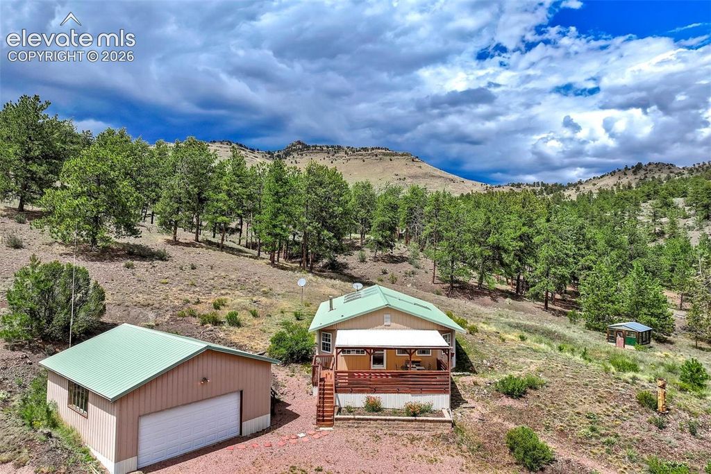 349 Post Road, Guffey, CO 80820 — exterior