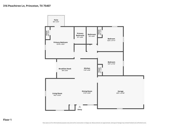 316 Peachtree Lane, Princeton, TX 75407