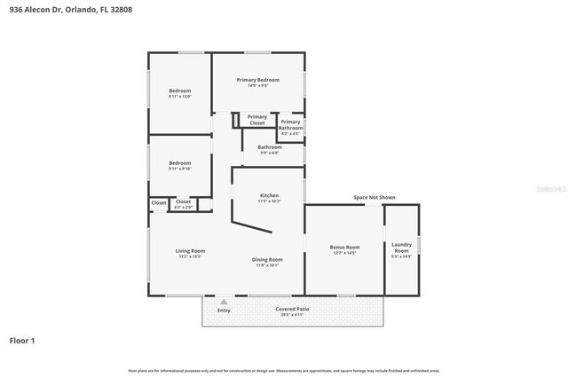 936 ALECON DRIVE, Orlando, FL 32808