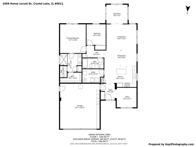 1058 Honey Locust Drive, Crystal Lake, IL 60012