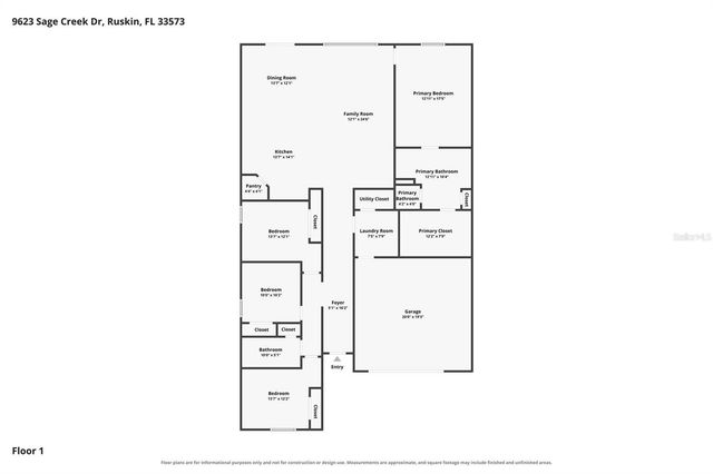 9625 SAGE CREEK DRIVE, Ruskin, FL 33573