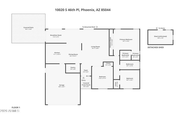 10020 S 46TH Place, Phoenix, AZ 85044