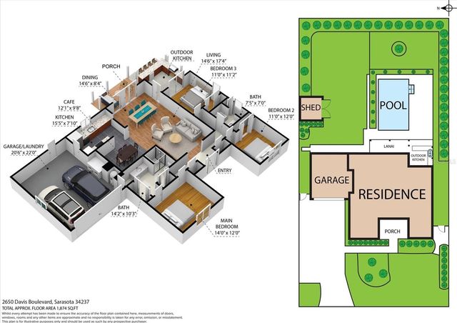 2650 DAVIS BOULEVARD, Sarasota, FL 34237