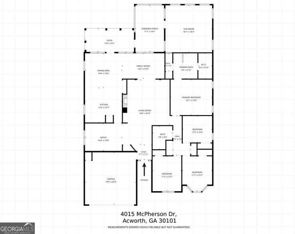 4015 McPherson Drive, Acworth, GA 30101