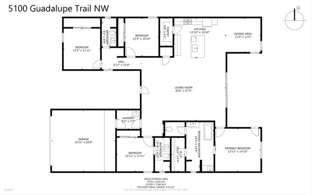 5100 GUADALUPE Trail NW, Albuquerque, NM 87107