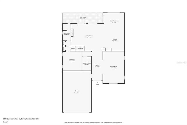 2240 CYPRESS HOLLOW COURT, Safety Harbor, FL 34695