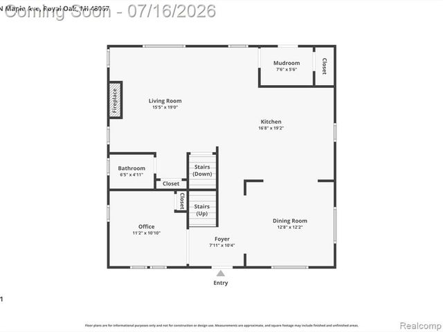 1427 N Maple Avenue, Royal Oak, MI 48067