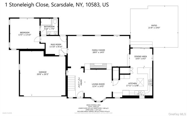1 Stoneleigh Close, Scarsdale, NY 10583