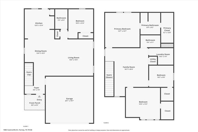 1083 Castroville Drive, Forney, TX 75126